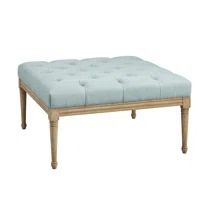 Bonnieville 34" Wide Tufted Square Cocktail Ottoman | Wayfair North America