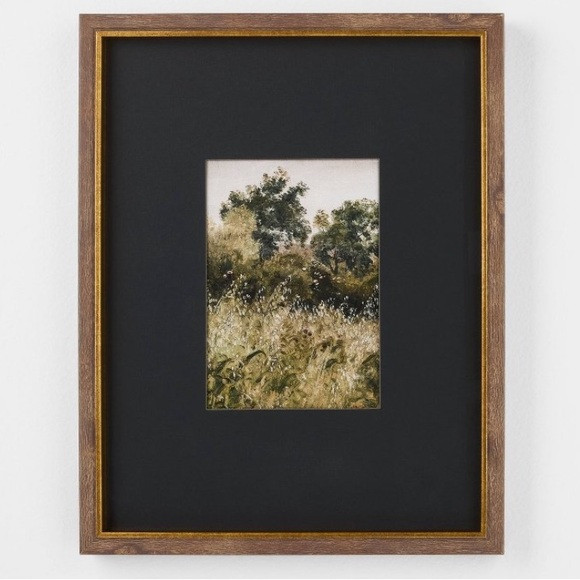 New Threshold Studio McGee 11x14 Forest Landscape Framed Wall Art | Poshmark
