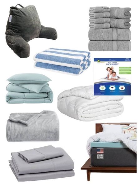 Don’t forget to add these must-have bedding and linen items to your college student’s packing list! Extra long twin sheets, a comforter, blankets, mattress pad, and bath towels are essential first life in the dorms.  

#LTKhome #LTKstyletip #LTKfindsunder50