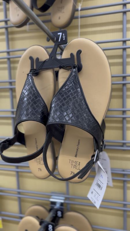 New Walmart hooded thong sandals for spring summer. I have brown ones from last year and they were my most worn sandals, more comfortable than flip flops for me and go with everything. 

#LTKfindsunder50 #LTKshoecrush