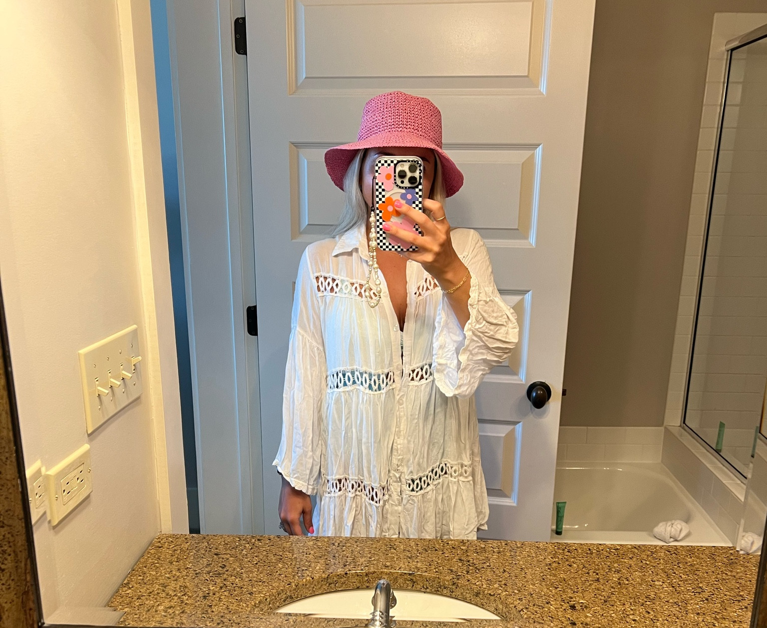 Amazon cover up 
Pink bucket hat

#LTKunder50 #LTKunder100 #LTKswim