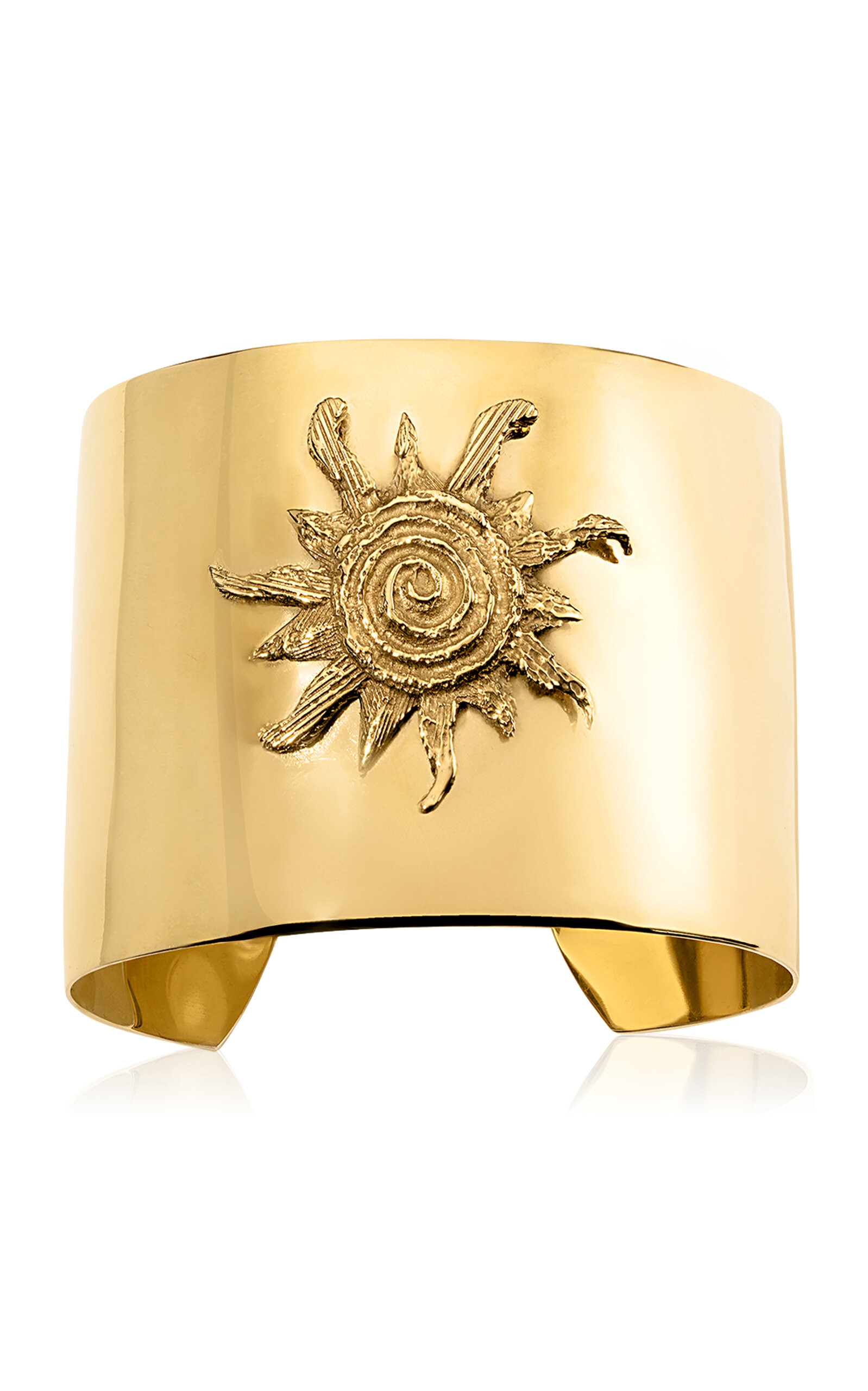 Exclusive Riviera Sun 14K Gold Vermeil Cuff | Moda Operandi (Global)