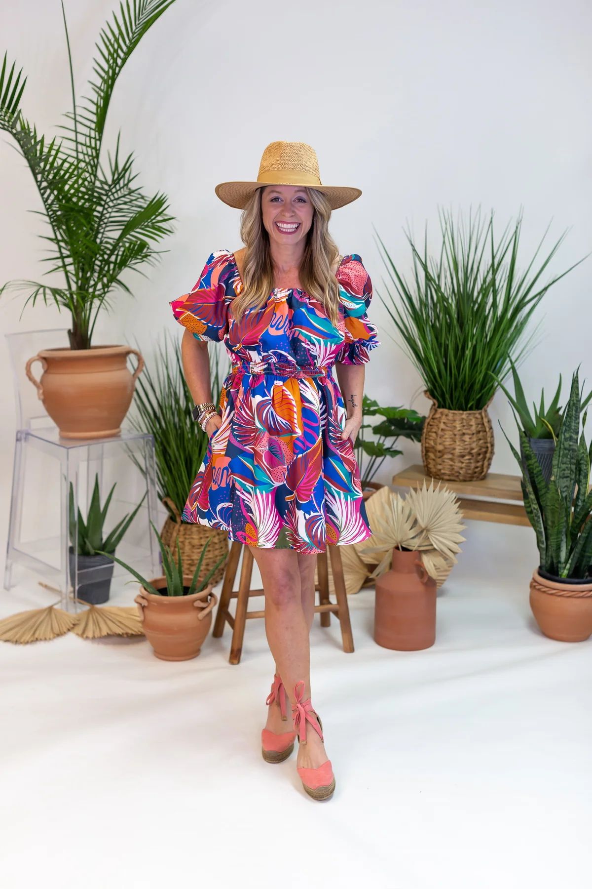 Breezy Palm Dress | Shop Dandy Boutique