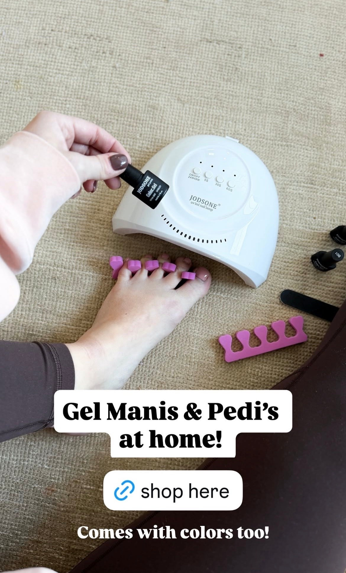 My gel manis & pedis kit is on sale for under $16 - comes with colors too!

#LTKBeauty #LTKselfcare #LTKgrwm