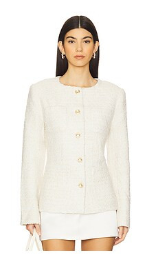 ASTR the Label Sarae Jacket in Cream from Revolve.com | Revolve Clothing (Global)