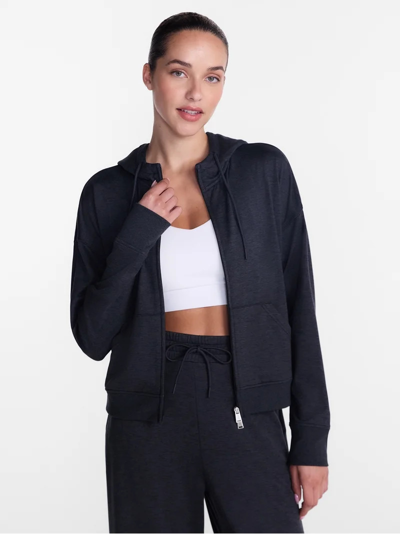 Athletic Works Women's and Women's Plus ButterCore Hoodie, Sizes XS-4X | Walmart (US)