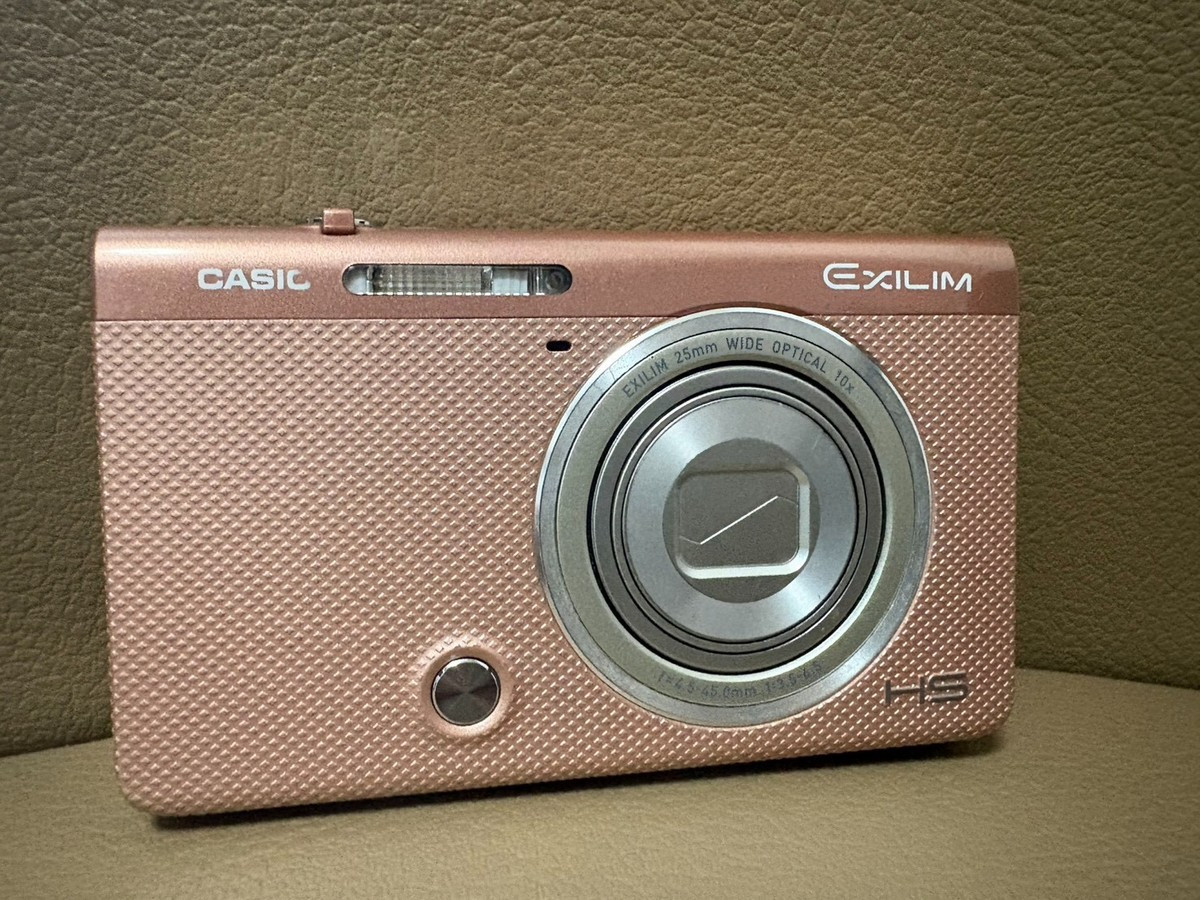 CASIO EXILIM EX-ZR50 16.1MP High Sseed Digital Camera Pink Compact | eBay US