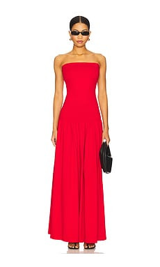 By Malene Birger Marciella Dress in Pompeian Red from Revolve.com | Revolve Clothing (Global)