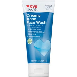 CVS Health Creamy Acne Face Wash, 7.2 OZ | CVS