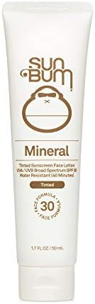 Sun Bum Mineral SPF 30 Tinted Sunscreen Face Lotion | Vegan and Reef Friendly (Octinoxate & Oxybe... | Amazon (US)