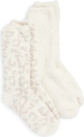 Barefoot Dreams® Assorted 2-Pack CozyChic™ Crew Socks | Nordstrom | Nordstrom