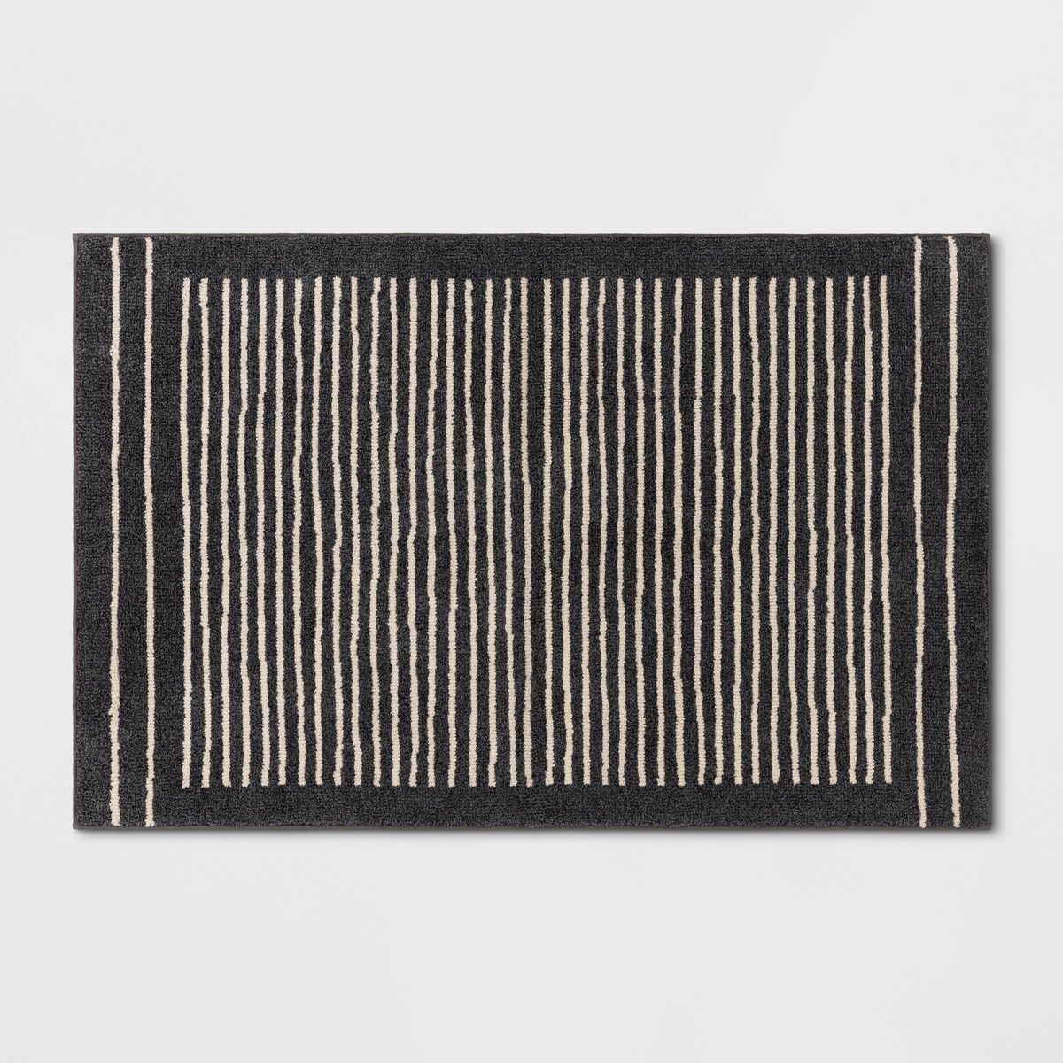 2'6"x4' Washable Knitted Stripe Accent Rug - Threshold™ | Target