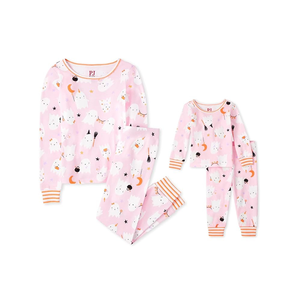 The Children's Place Baby and Kids, Sibling Matching, Holiday Pajama Sets, Cotton | Amazon (US)