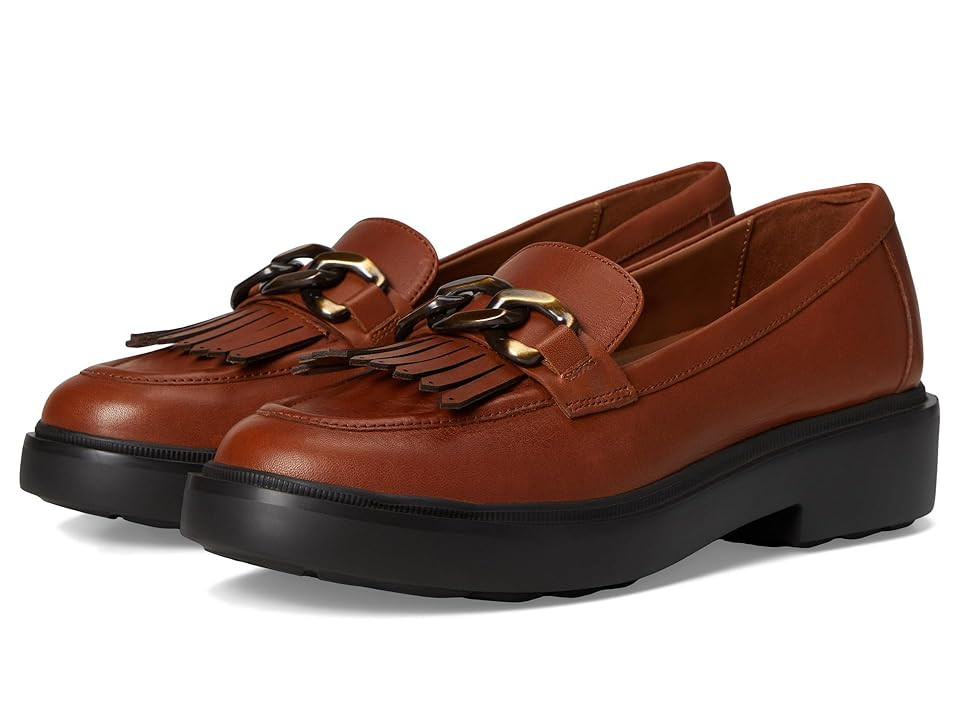 Naturalizer Paris Loafers Women's Flat Shoes Cider Spice Leather : 8.5 M (B) | Zappos