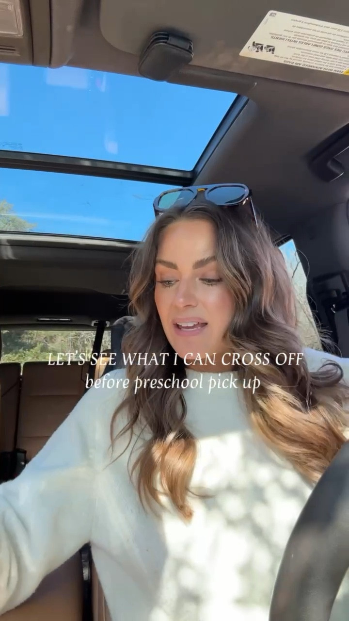 ERRANDS VLOG ✨
Squeezing it all in before preschool pick up! (Sweater/Pants size small)

code: ALOPROFILE to save on Dibs Beauty

#LTKdayinmylife #LTKmomlife #LTKvlog