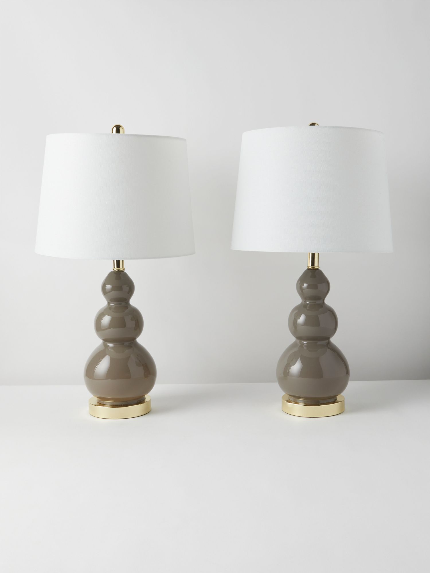 2pk 26in Glass Curved Table Lamps | Table Lamps | HomeGoods | HomeGoods