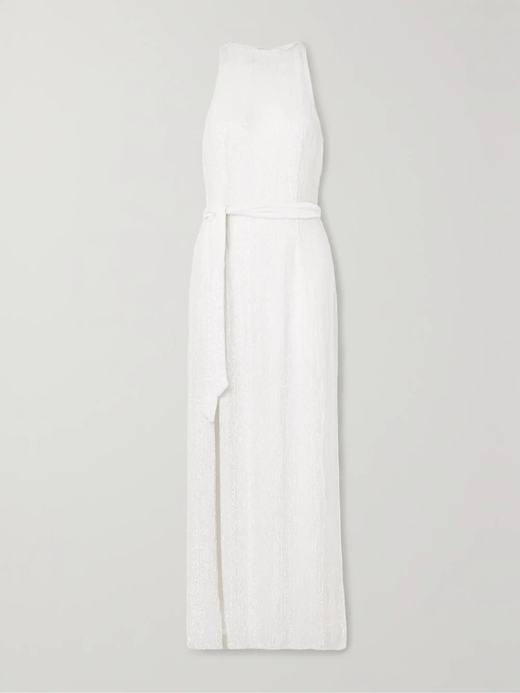 Tilly belted sequined chiffon maxi dress | NET-A-PORTER (US)