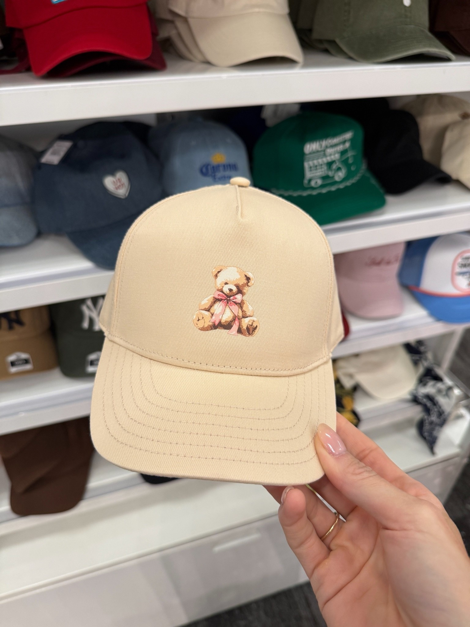 Teddy bear hat

#LTKSeasonal #LTKKids