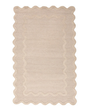 5x8 Wool Blend Scalloped Rug | Home | Marshalls | Marshalls