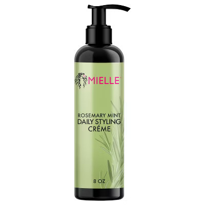 Mielle Organics Rosemary Mint Multi-Vitamin Daily Styling Creme - 8 fl oz: Paraben-Free, Sulfate-Free, Textured Hair | Target