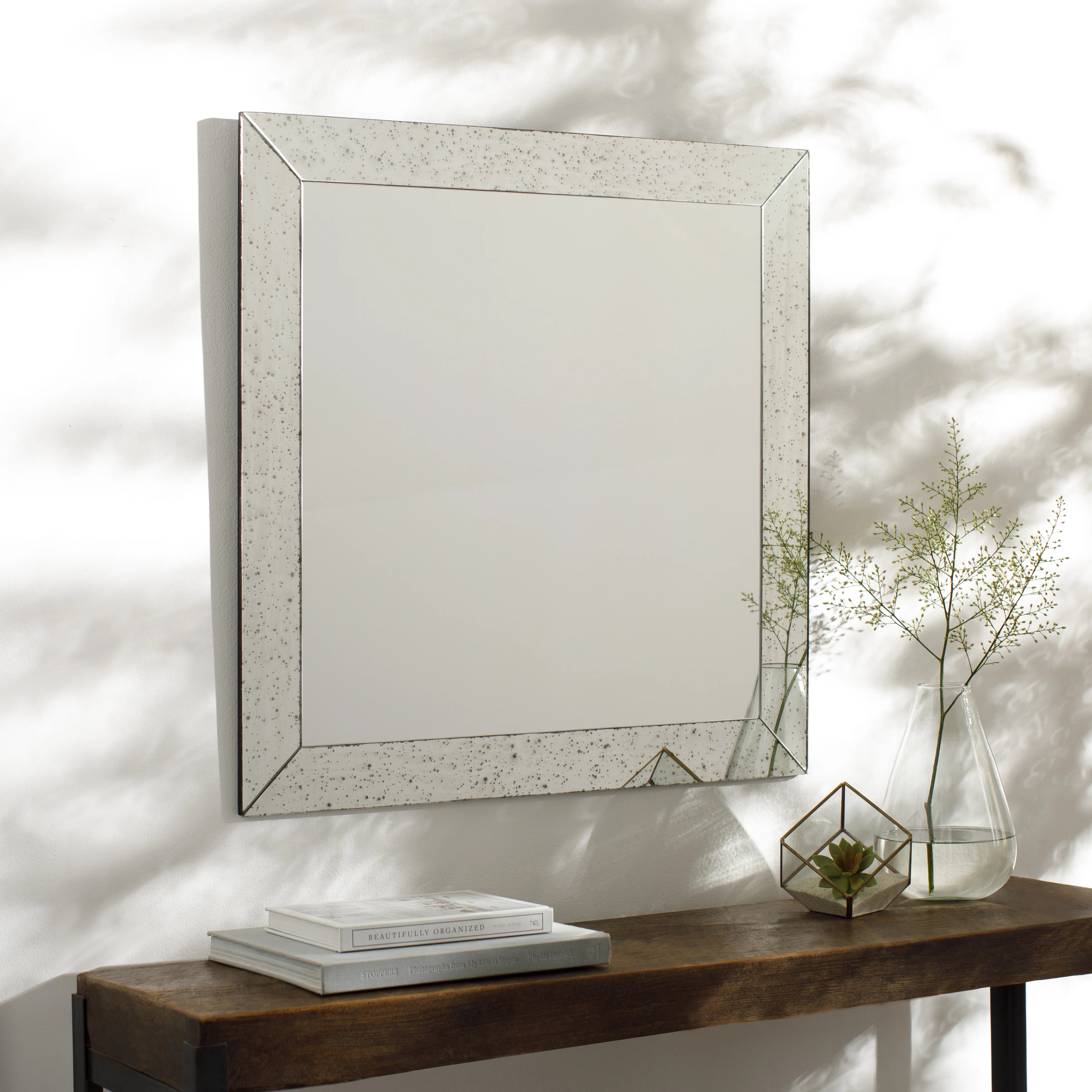Keeshia Flat Wall Mirror | Wayfair North America