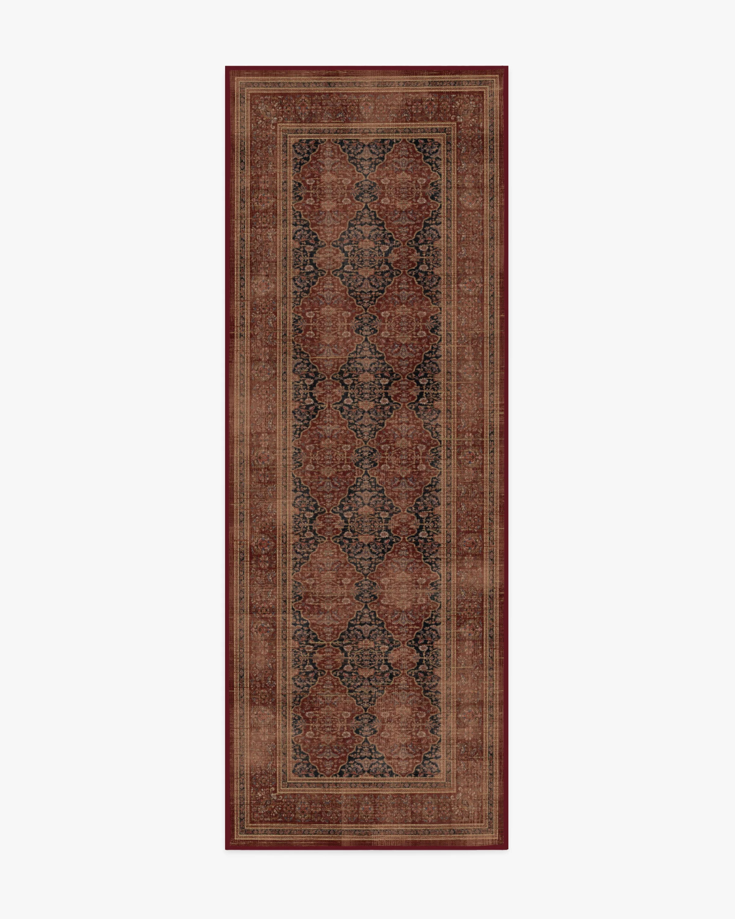 Vesper Amber Red Rug | Ruggable