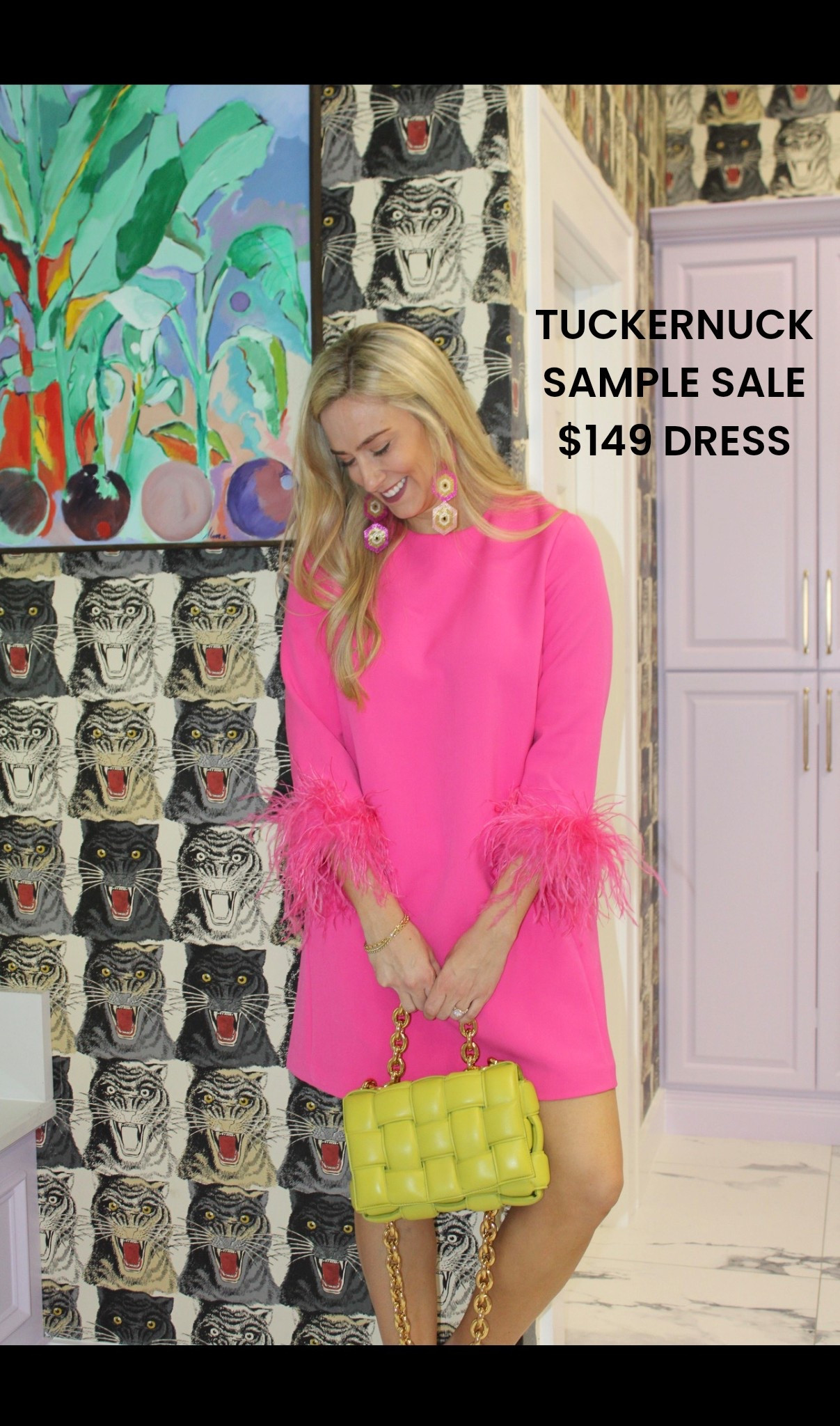 SALE ENDS TOMORROW 🤍 Galentine ready in my Mod Mary dress, I’m wearing a large but might go medium if I reordered. #galentine #tuckernucksamplesale 

#LTKootd #LTKTall #LTKValentine