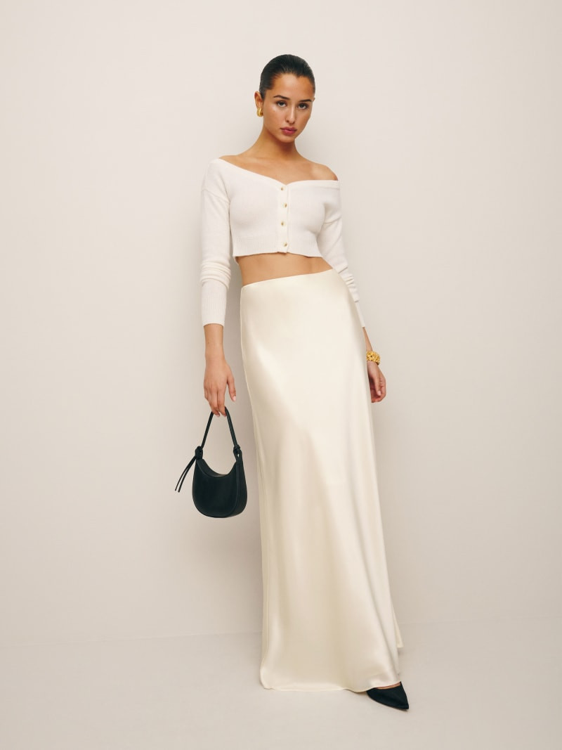 Bella Silk Skirt | Reformation (Global)