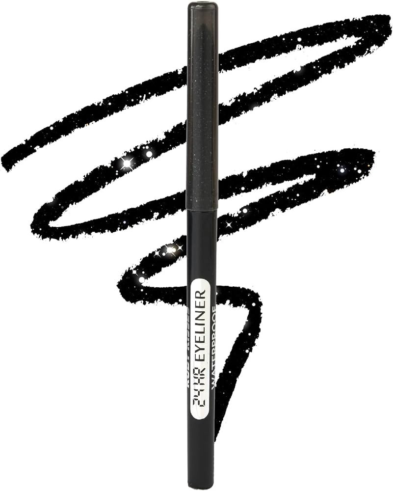 Ruby Kisses Pencil Eyeliner, Retractable Eyeliner, Waterproof, Smudge-Proof Eye Makeup, High Pigm... | Amazon (US)