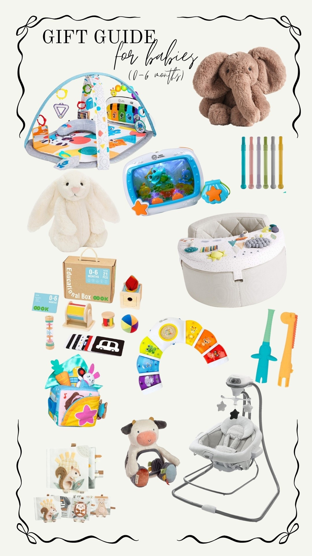 gifts for babies 0-6 months! these are perfect, practical and will get tons of use 

#LTKHoliday #LTKGiftGuide #LTKBaby