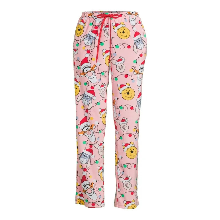 Disney's Winnie the Pooh Women's Plush Sleep Pants, Sizes XS-3X - Walmart.com | Walmart (US)
