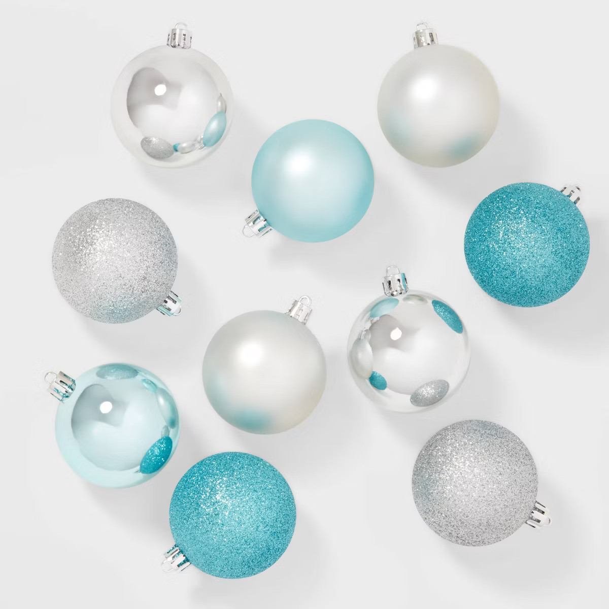 50ct Shatter-Resistant Round Christmas Tree Ornament Set - Wondershop™ | Target
