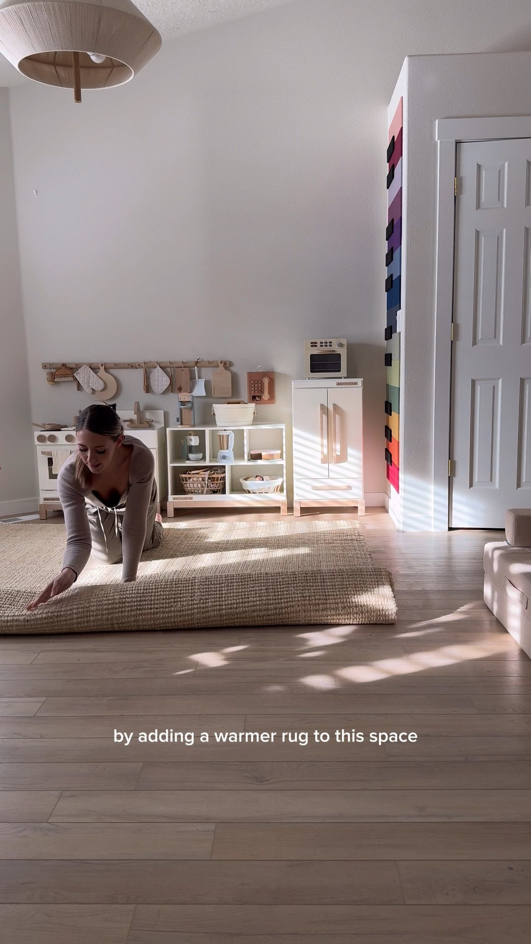 The rug and Dino lamp are from Jonathan Y :) the rainbow stepping stones are from Allen Rose! Everything else is linked!


The more updates that I make to our playroom, the more and more I fell in love with it! My vision for our playroom was for it to be a place for my kids to learn and play! I knew I wanted to warm up their playroom and this jute rug from Jonathan Y warmed it up perfectly!

I also got this really cute dinosaur lamp from Jonathan Y and it is such a hit in our house! I love how playful it is!

Safe to say…I could spend all day in here!

| rainbow toys, rainbow playroom, playroom toys, playroom ideas, playroom makeover |

#playroom #playroomdecor #playroominspo #playroomdesign #playrooms #playroomorganization #playroomideas #playroomstyling #playroommakeover #playroomfurniture #playroomfun #rainbowtoy #rainbowtoys #rainbowplayroom

#LTKfamily #LTKkids #LTKhome