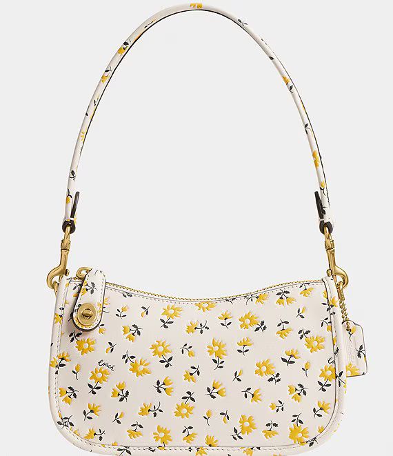 Swinger 20 Floral Print Shoulder Bag | Dillard's