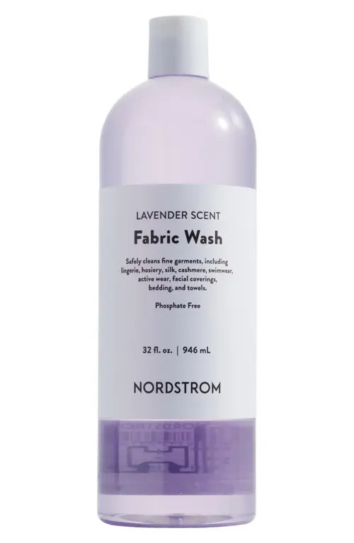 Nordstrom 32 oz. Lavender Scented Fabric Wash in Purple at Nordstrom | Nordstrom