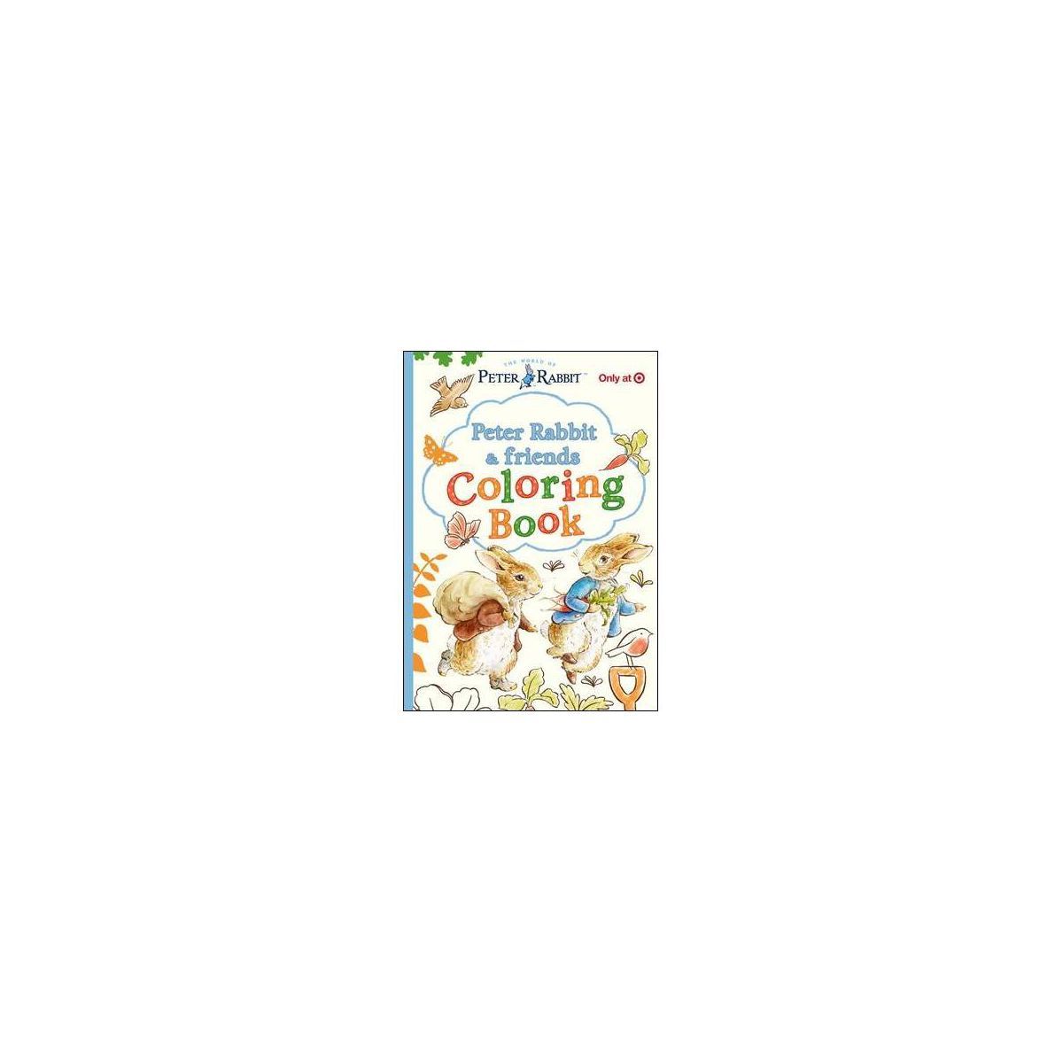 Peter Rabbit and Friend Coloring - Target Exclusive Edition - by Beatrix Potter (Board Book) | Target