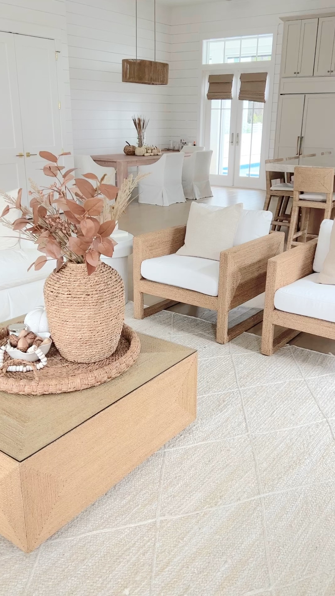 Our living room - which is open to our kitchen and dining space! LTK only lets me add 16 links. Let me know if you need anything else!  

#LTKstyletip #LTKfindsunder50 #LTKhome