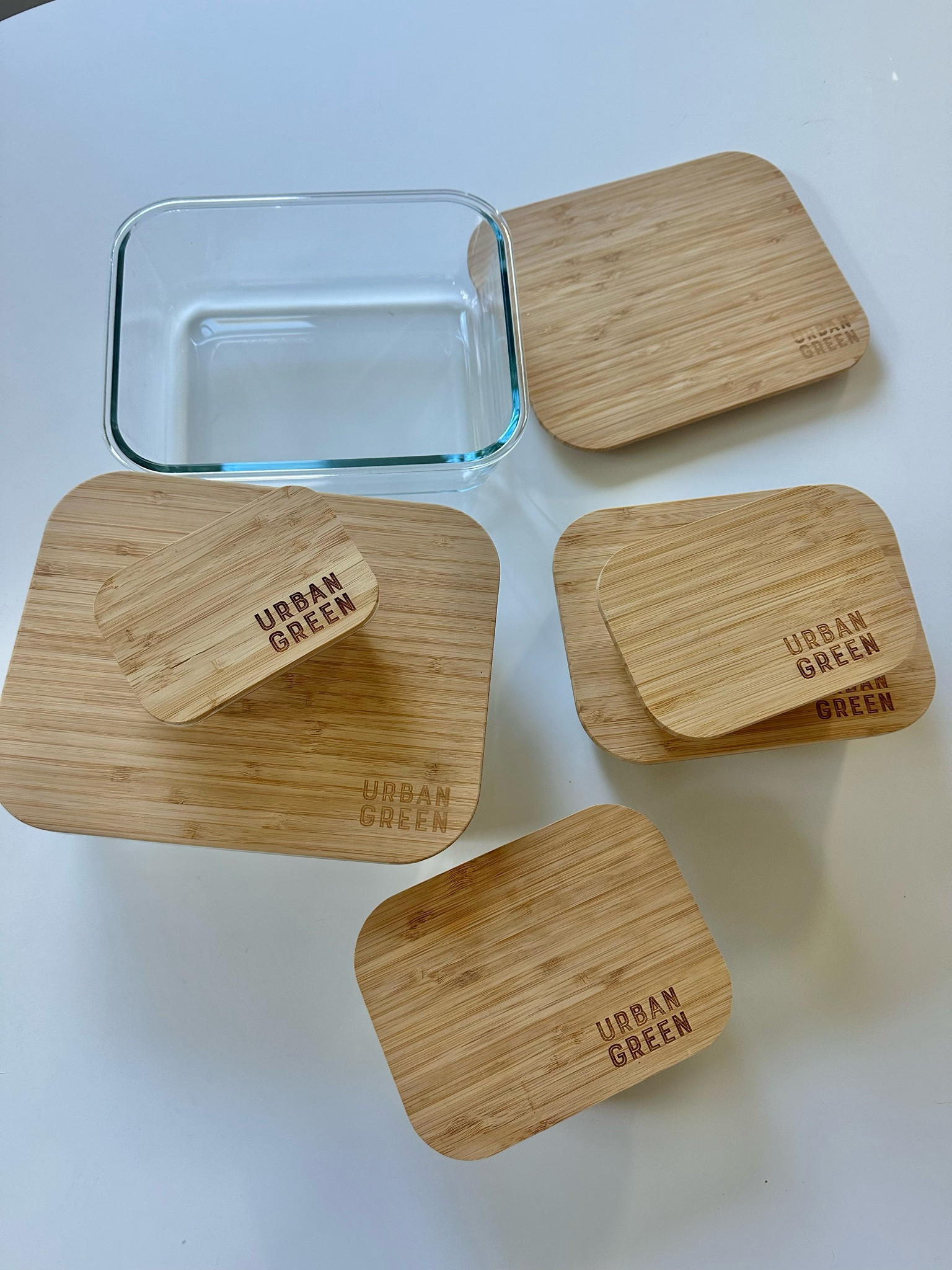 Glass food storage containers with bamboo lids
Eco friendly food storage
Eco friendly 
Glass Tupperware 
Glass storage containers 
Aesthetic food storage 

#LTKHome #LTKGiftGuide #LTKFindsUnder50