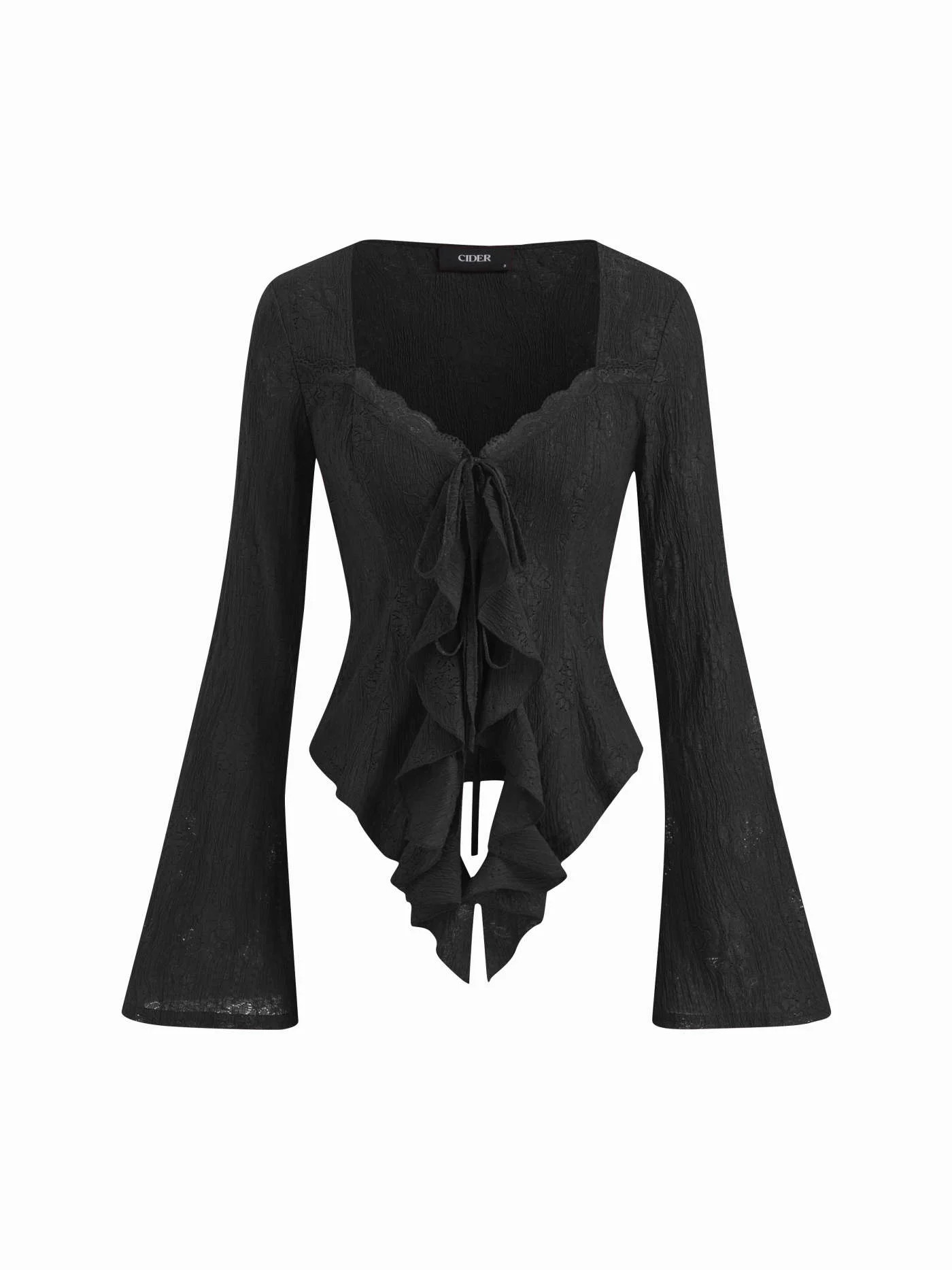 Sweetheart Neck Lace Trim Slim Corset Cami Top $24.90 | Cider