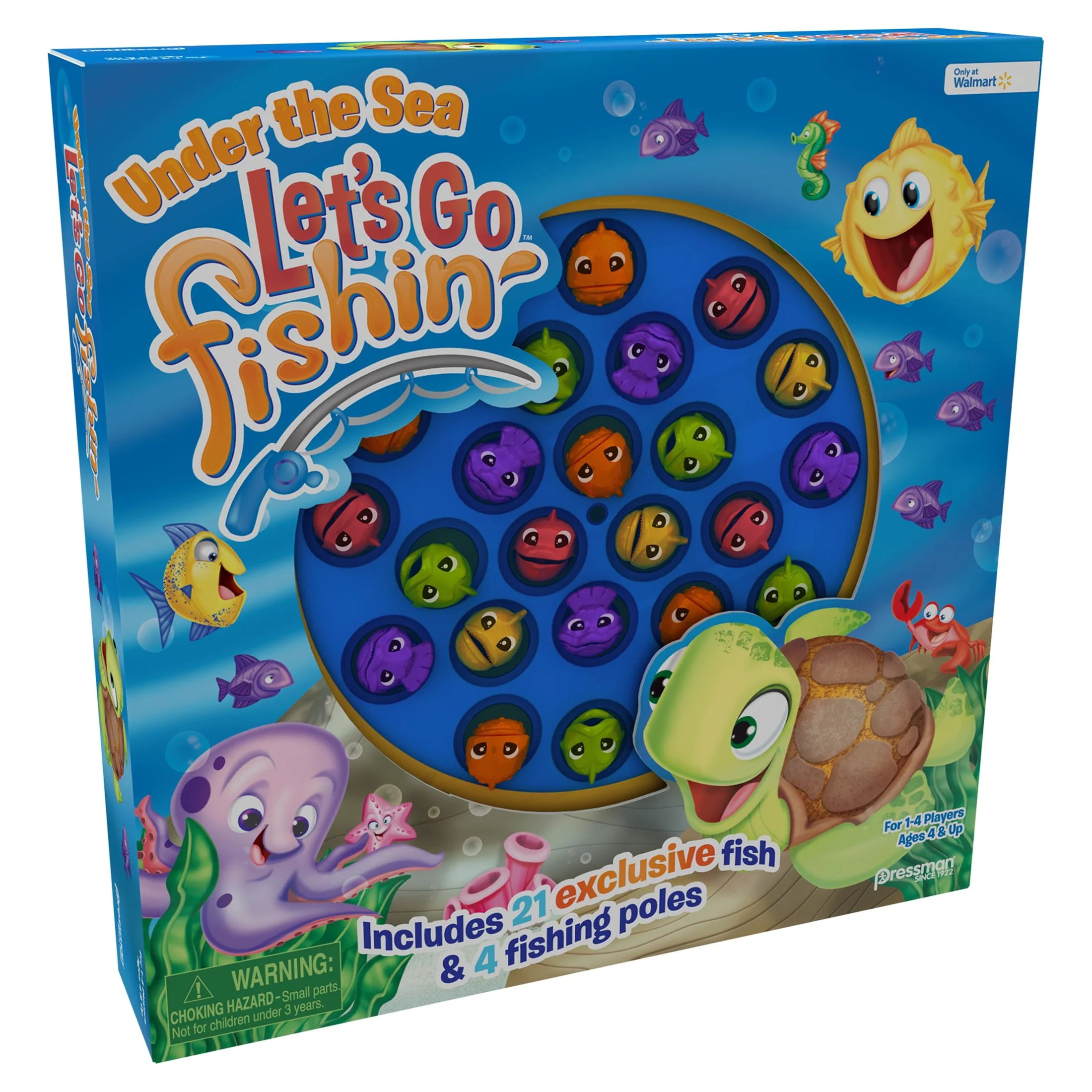 Pressman Let's Go Fishin' Under the Sea Game | Walmart (US)