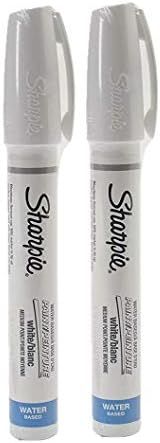 2 MARKERS: Sanford Sharpie Poster-Paint Markers White Medium Point (37206) | Amazon (US)