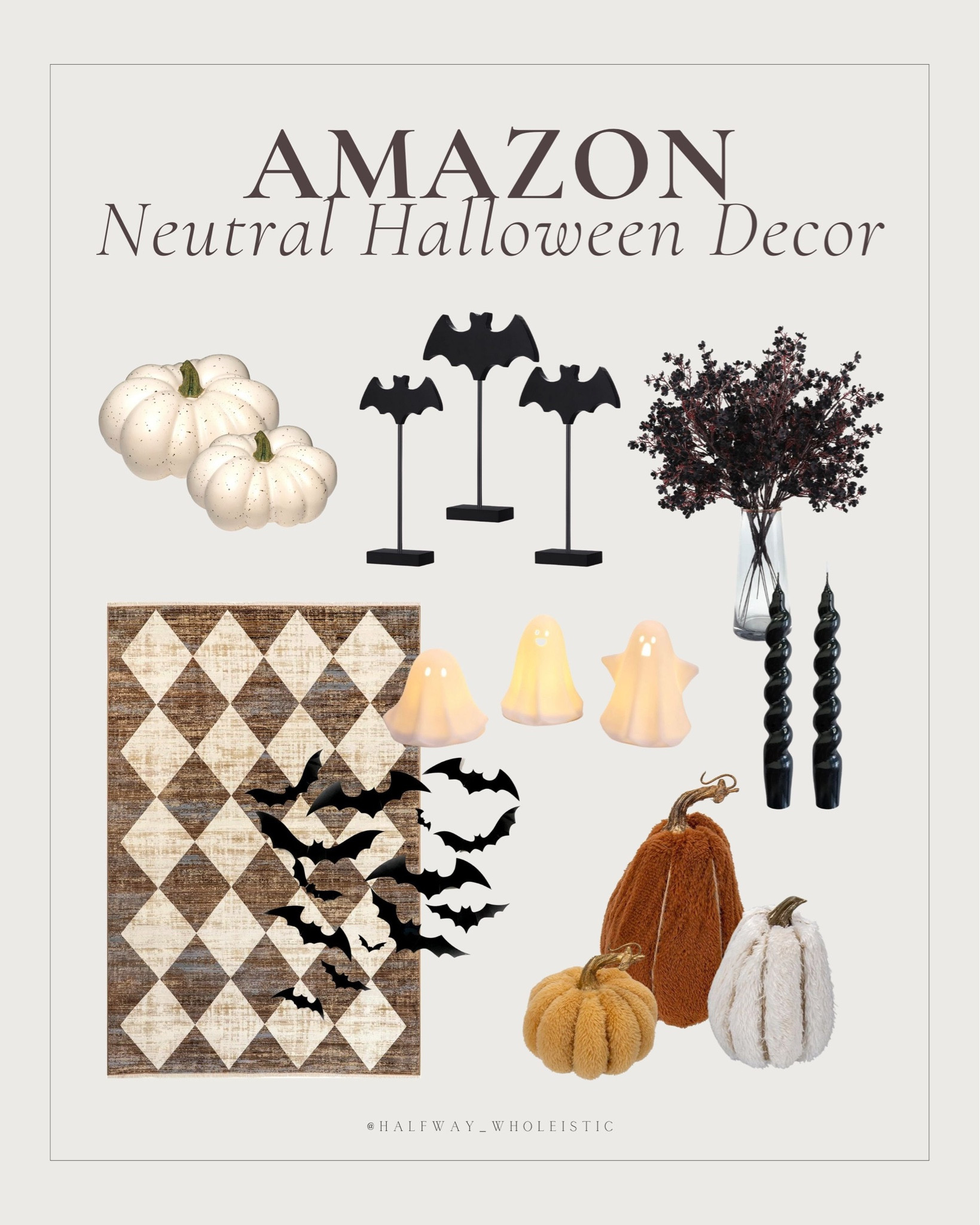 Amazon Neutral Halloween Decor 

#LTKHalloween #LTKhome #LTKSeasonal