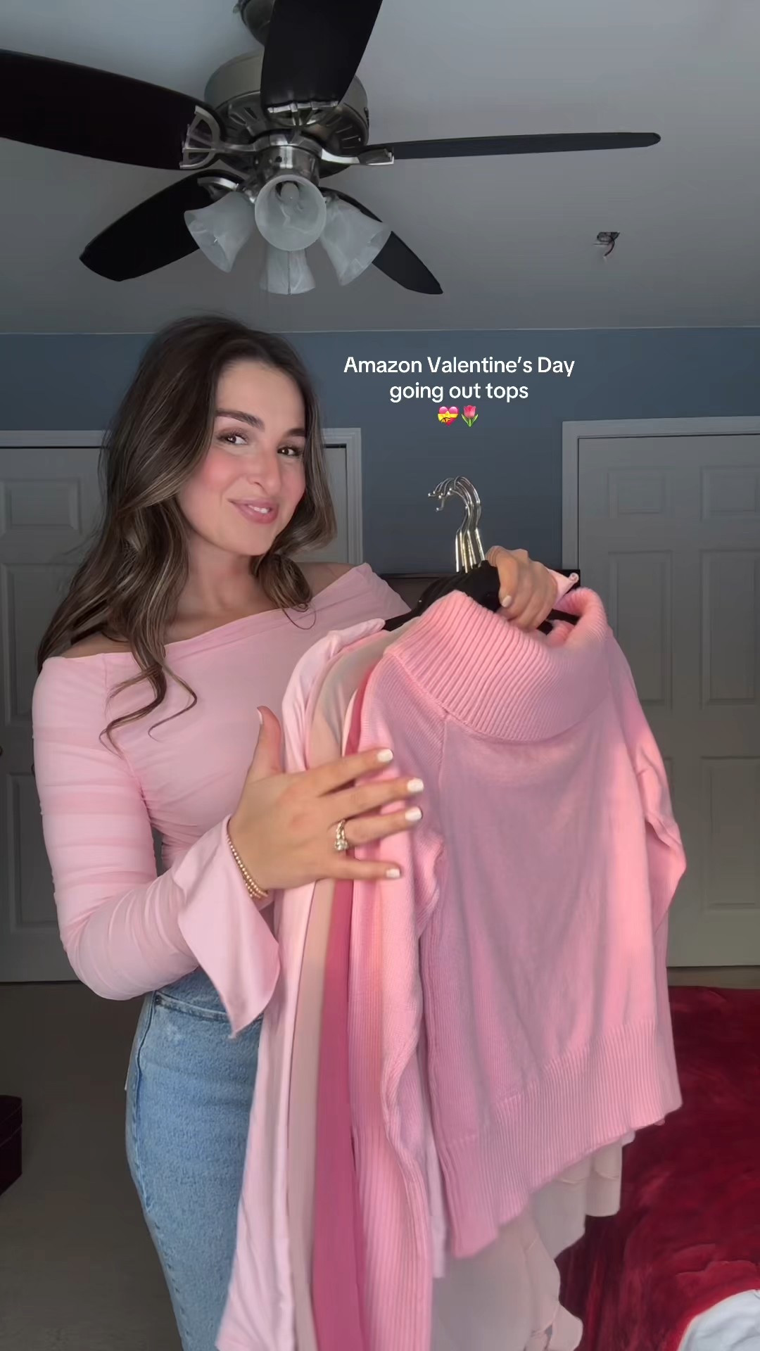 Pink going-out tops from Amazon💗 perfect for Valentine’s Day!

Wearing size medium for reference✨

#valentinesdayoutfits #valentinesdayfashion #pinktops #goingouttops #affordablefashion #longsleevetops #amazonfashion