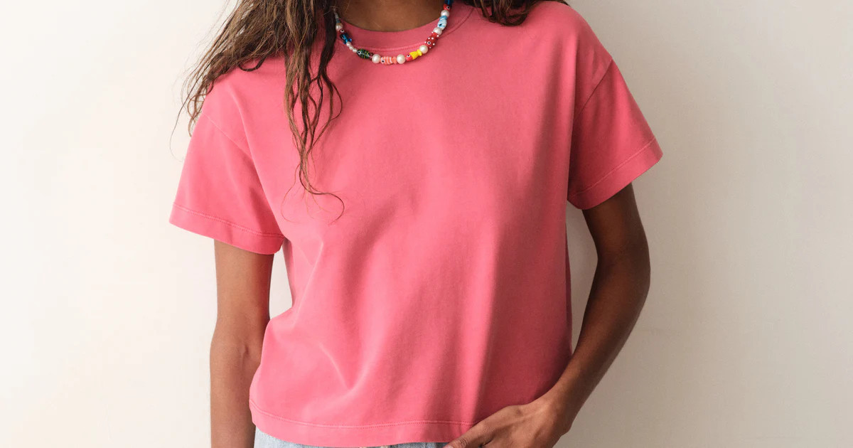 Luxe Sueded Tee | Marine Layer