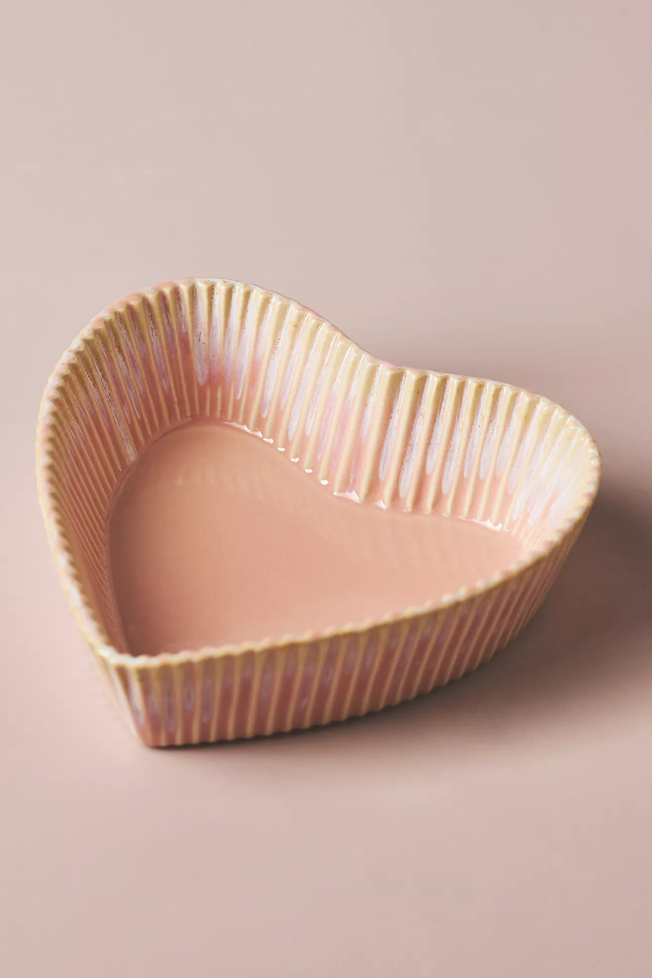 Heart-Shaped Stoneware Ramekin | Anthropologie (US)