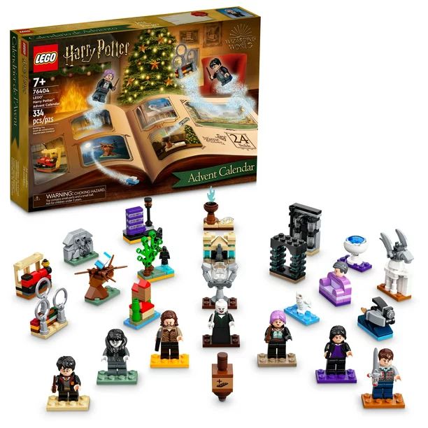 LEGO Harry Potter 2022 Advent Calendar 76404 Building Toy Set (334 Pieces) - Walmart.com | Walmart (US)