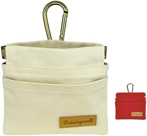 Dog Treat Pouch, Lvory Pocket Sized Pet Training Pouch, Cotton Fabric, Hand Free Dog Walking Bag ... | Amazon (US)