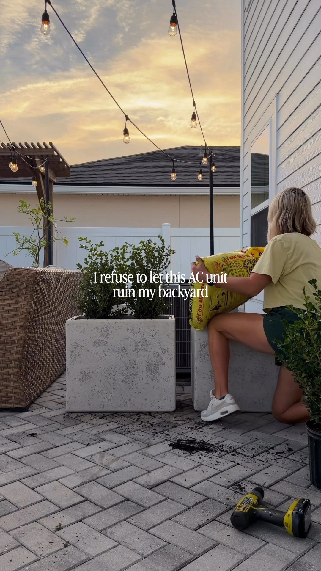 Link for planters I used to block the A/C unit and I planted boxwood in them 🌿

#LTKdayinmylife #LTKHome