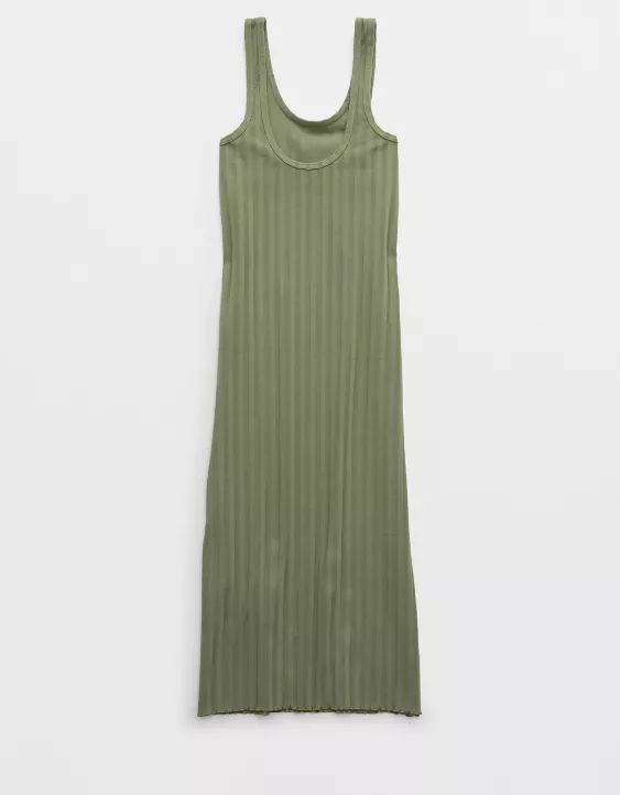 OFFLINE By Aerie OG Groove Midi Dress | American Eagle Outfitters (US & CA)