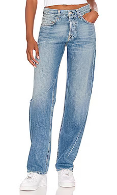 GRLFRND Bella Low Rise Boyfriend in Santa Monica from Revolve.com | Revolve Clothing (Global)